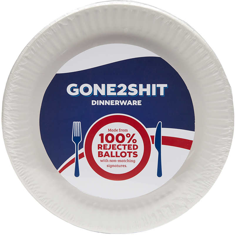Gone 2 Shit plates